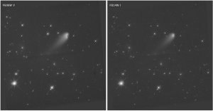 El Cometa ISON no es un Cometa  Iamagenescombinadasdoscanales